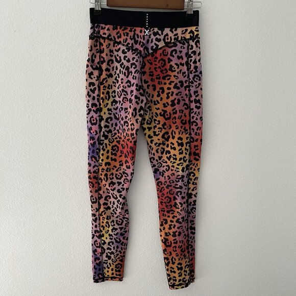 Savage X Fenty Women's Lineup High Waist Legging Caramel Leopard Medium Sz 8-10 - Picture 2 of 8